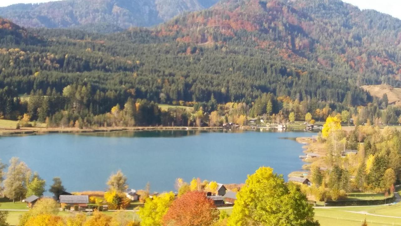 Landhaus Vogel Apartamento Weissensee Exterior foto